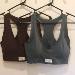 Danskin Bralette Pair size large